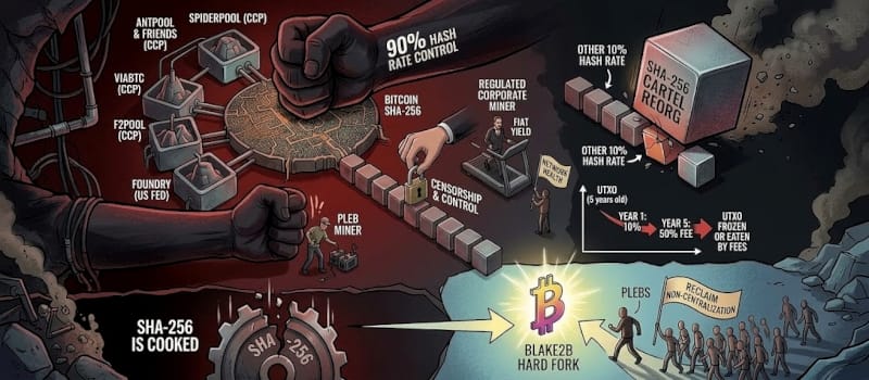 چه کسی شبکه Bitcoin SHA-256 را کنترل می‌کند؟